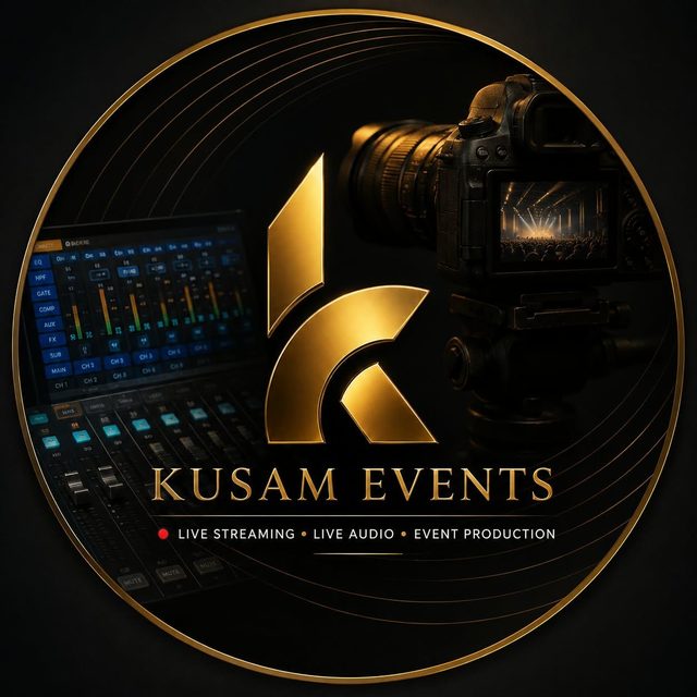 Kusam Events round logo